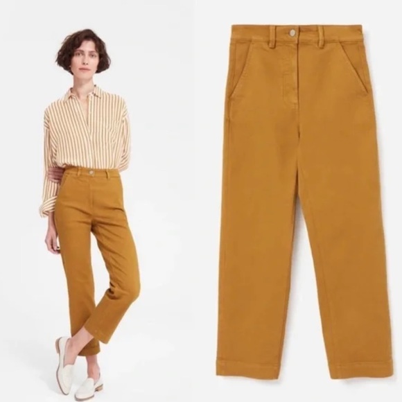 Everlane Pants - Everlane Cropped Straight Short Pant